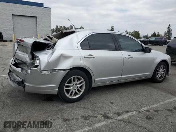 2012 Ford Fusion S with VIN 3FAHP0GAXCR275334, listed as a Copart auction lot 54075595 with 127,863 mi miles and Salvage Title. Bid and sale history available at carsss.com. Image 3.