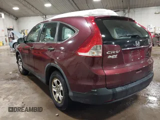 2014 Honda CR-V LX with VIN 5J6RM4H30EL047319, listed as a IAAI auction lot 41393975 with 76,124 mi miles. Bid and sale history available at carsss.com. Image 3.