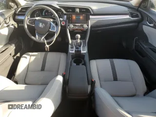 2017 Honda Civic EX-T with VIN 19XFC1E33HE002127, listed as a Copart auction lot 53803365 with 70,075 mi miles and Salvage Title. Bid and sale history available at DreamBid. Image 8.