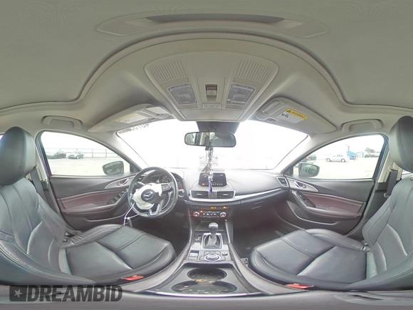 2018 Mazda 3 Touring with VIN 3MZBN1V32JM267882, listed as a Copart auction lot 48735085 with 53,742 mi miles and Salvage Title. Bid and sale history available at carsss.com. Image 13.