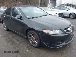 2005 Acura TSX with VIN JH4CL96935C032198, listed as a IAAI auction lot 41856278 with 1 mi miles. Bid and sale history available at carsss.com. Image 1.