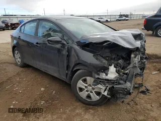 2017 Kia Forte LX with VIN 3KPFL4A7XHE041677, listed as a Copart auction lot 47490175 with 59,940 mi miles and Clean Title. Bid and sale history available at carsss.com. Image 4.