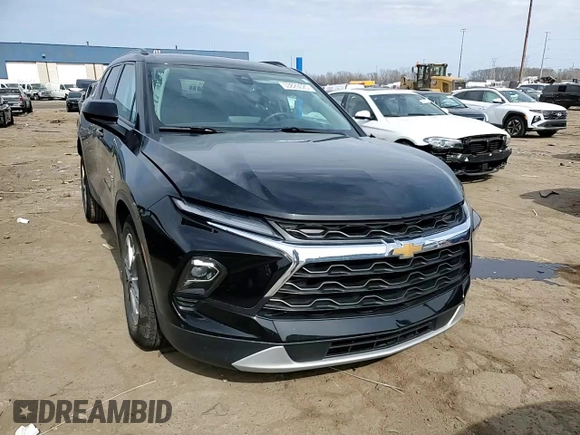 2023 Chevrolet Blazer LT z VIN 3GNKBCR49PS235324, wystawiony jako Copart lot #53820025 z przebiegiem 14 528 mil mil oraz Nie do naprawy • Non repairable. Historia ofert i sprzedaży dostępna na DreamBid. Obrazek 11.