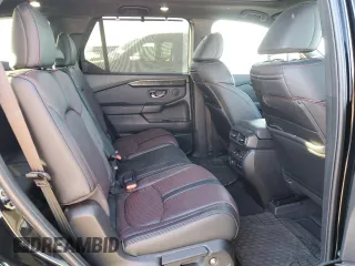 2025 Honda Pilot Black Edition with VIN 5FNYG1H93SB082124, listed as a Copart auction lot 89326585 with 989 mi miles and Salvage Title. Bid and sale history available at carsss.com. Image 11.