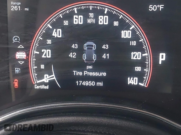 2016 Dodge Durango Special Service with VIN 1C4SDJFT5GC456024, listed as a IAAI auction lot 41976129 with 174,950 mi miles and . Bid and sale history available at carsss.com. Image 15.