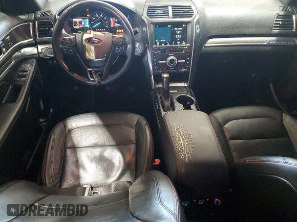 2018 Ford Explorer Sport с VIN 1FM5K8GT1JGC46235, выставлен на аукционе Copart как лот 55940205 с пробегом 167 357 миль миль и Списание • Salvage title. История ставок и продаж доступна на DreamBid. Изображение 8.