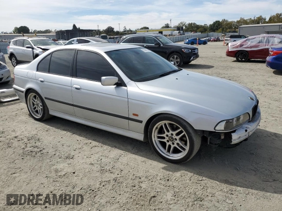2000 BMW 5 Series 528iA with VIN WBADM6346YGU19851, listed as a Copart auction lot 75359154 with 152,780 mi miles and Clean Title. Bid and sale history available at carsss.com. Image 4.