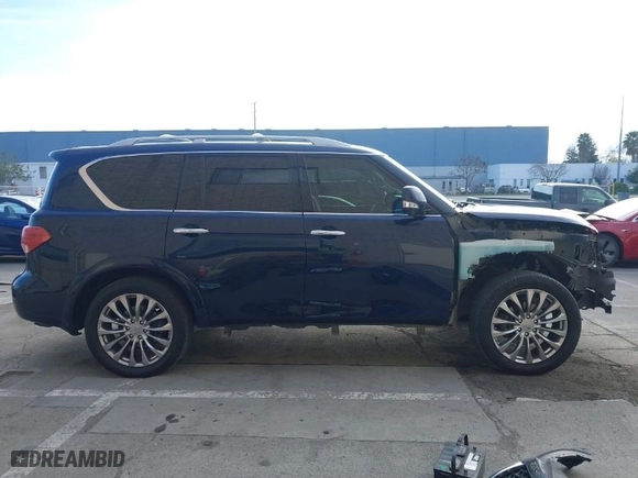 2016 Infiniti QX80 with VIN JN8AZ2NC4G9400145, listed as a IAAI auction lot 41641377 with NaN miles. Bid and sale history available at carsss.com. Image 14.