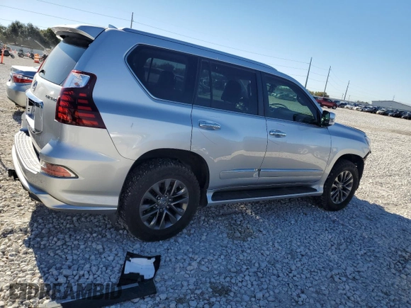 2018 Lexus GX with VIN JTJJM7FX7J5204561, listed as a Copart auction lot 83967324 with 75,501 mi miles and Salvage Title. Bid and sale history available at carsss.com. Image 3.