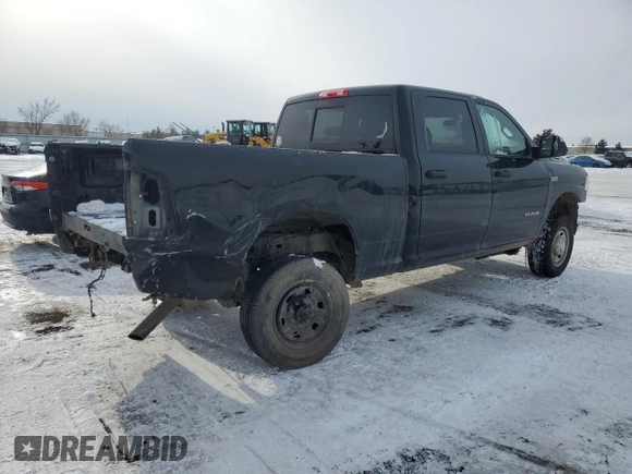 2022 Ram 2500 Tradesman with VIN 3C6UR5CJ7NG326185, listed as a Copart auction lot 42230675 with 59,519 mi miles and Salvage Title. Bid and sale history available at carsss.com. Image 3.