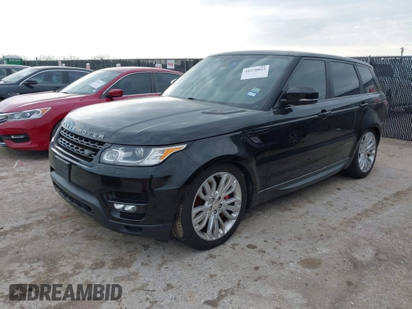 2015 Land Rover Range Rover Sport Supercharged with VIN SALWR2TF4FA611687, listed as a IAAI auction lot 41570022 with 112,362 mi miles and . Bid and sale history available at DreamBid. Image 6.