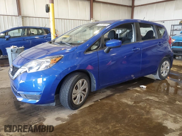 2017 Nissan Note S Plus with VIN 3N1CE2CP2HL371763, listed as a Copart auction lot 62578515 with 88,730 mi miles and Salvage title. Bid and sale history available at DreamBid. Image 1.