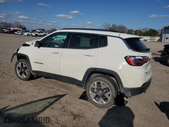 2021 Jeep Compass Limited with VIN 3C4NJDCB0MT602879, listed as a Copart auction lot 47693365 with 77,532 mi miles and Non Repairable. Bid and sale history available at carsss.com. Image 2.