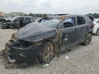 2018 Lexus RX 450h with VIN 2T2BGMCA6JC022555, listed as a Copart auction lot 59520715 with Not provided miles and Salvage title. Bid and sale history available at DreamBid. Image 1.