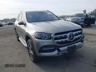 2021 Mercedes-Benz GLS with VIN 4JGFF5KE5MA533410, listed as a IAAI auction lot 41366378 with 36,114 mi miles. Bid and sale history available at carsss.com. Image 1.