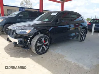 2024 Audi Q5 S line Prestige with VIN WA1FAAFY8R2034774, listed as a IAAI auction lot 42227400 with 16,521 mi miles and . Bid and sale history available at DreamBid. Image 18.
