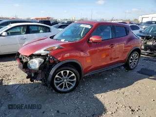 2017 Nissan Juke SL with VIN JN8AF5MR6HT703657, listed as a Copart auction lot 79809844 with 79,015 mi miles and Salvage Title. Bid and sale history available at carsss.com. Image 1.