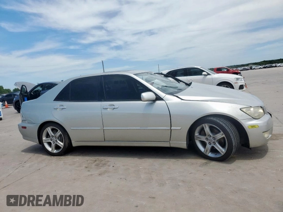 2003 Lexus IS 300/350 z VIN JTHBD192930069585, wystawiony jako Copart lot #58181625 z przebiegiem 170 661 mil mil oraz Czysty tytuł • Clean title. Historia ofert i sprzedaży dostępna na DreamBid. Obrazek 4.