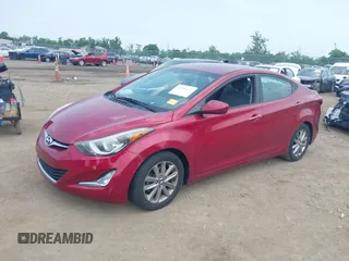 2016 Hyundai Elantra SE with VIN 5NPDH4AE2GH653924, listed as a IAAI auction lot 42496627 with 95,676 mi miles and . Bid and sale history available at DreamBid. Image 2.