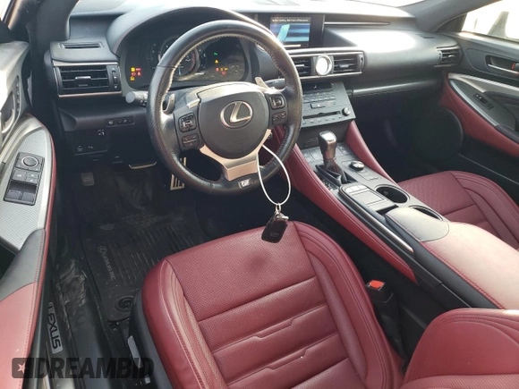 2017 Lexus RC 300 z VIN JTHSM5BCXH5003552, wystawiony jako Copart lot #53443265 z przebiegiem 67 211 mil mil oraz Szkoda całkowita • Salvage title. Historia ofert i sprzedaży dostępna na DreamBid. Obrazek 8.