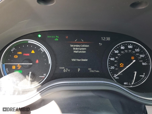2020 Toyota Avalon Hybrid Limited with VIN 4T1D21FB0LU013141, listed as a Copart auction lot 47831925 with 33,627 mi miles and Salvage Title. Bid and sale history available at carsss.com. Image 9.