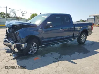 2019 Ford F-150 XL with VIN 1FTFX1E51KFA29393, listed as a Copart auction lot 61734265 with 46,171 mi miles and Salvage title. Bid and sale history available at DreamBid. Image 1.