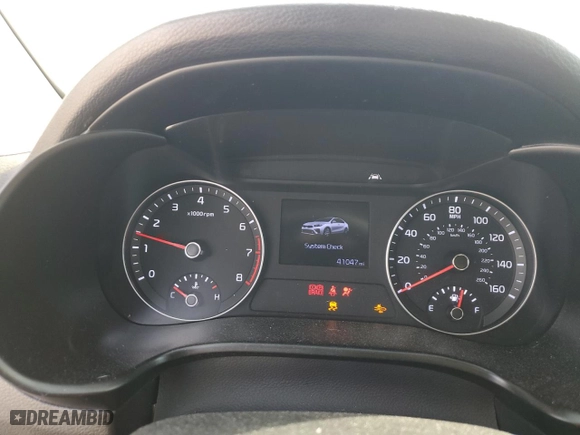 2020 Kia Forte LXS with VIN 3KPF24AD5LE186126, listed as a Copart auction lot 43056395 with 41,047 mi miles and Salvage Title. Bid and sale history available at carsss.com. Image 9.