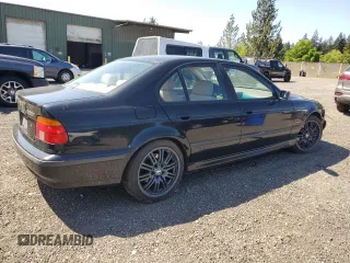2000 BMW 5 Series 528iA with VIN WBADM6341YGU29669, listed as a Copart auction lot 55398505 with 0 mi miles and Salvage Title. Bid and sale history available at carsss.com. Image 3.