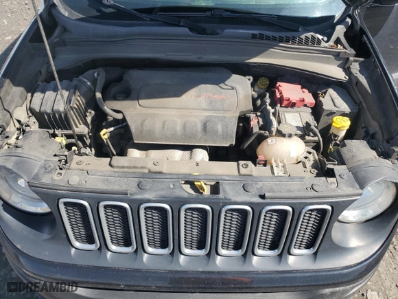 2018 Jeep Renegade Latitude with VIN ZACCJBBB0JPH56945, listed as a Copart auction lot 50449385 with 76,939 mi miles and Salvage Title. Bid and sale history available at carsss.com. Image 14.