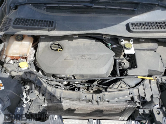 2015 Ford Escape Titanium with VIN 1FMCU0JX6FUA16410, listed as a Copart auction lot 50413715 with 91,701 mi miles and Salvage Title. Bid and sale history available at carsss.com. Image 12.