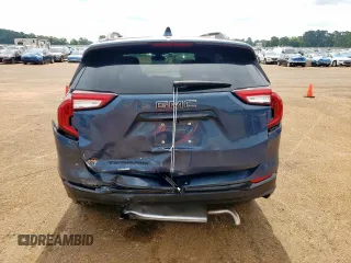 2024 GMC Terrain SLE with VIN 3GKALMEG1RL209213, listed as a Copart auction lot 59177245 with 10,385 mi miles and Salvage title. Bid and sale history available at DreamBid. Image 6.