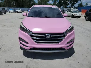 2017 Hyundai Tucson Value with VIN KM8J33A25HU332514, listed as a Copart auction lot 56958845 with 99,818 mi miles and Salvage title. Bid and sale history available at DreamBid. Image 5.