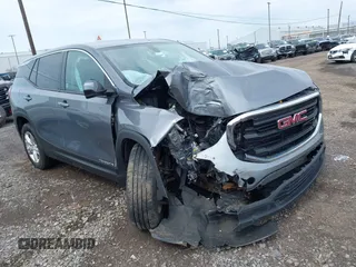2019 GMC Terrain SLE with VIN 3GKALMEV1KL222743, listed as a IAAI auction lot 42161700 with 120,939 mi miles and . Bid and sale history available at DreamBid. Image 1.