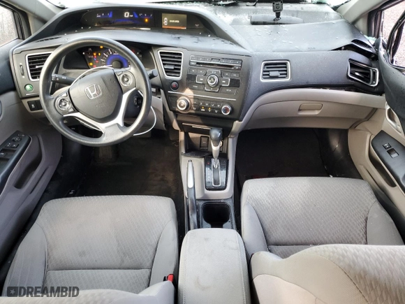 2014 Honda Civic Sedan LX with VIN 19XFB2F5XEE244028, listed as a Copart auction lot 49170145 with 63,213 mi miles and Salvage Title. Bid and sale history available at carsss.com. Image 8.
