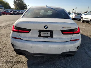 2022 BMW 3 Series M340i with VIN 3MW5U7J05N8C58784, listed as a Copart auction lot 82155364 with 23,376 mi miles and Salvage Title. Bid and sale history available at carsss.com. Image 6.