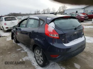 2013 Ford Fiesta SE with VIN 3FADP4EJ6DM175559, listed as a Copart auction lot 37837244 with Not Provided miles and Clean Title. Bid and sale history available at DreamBid. Image 2.
