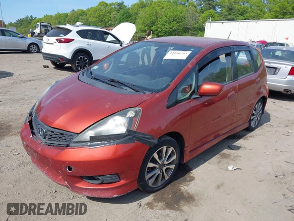 2012 Honda Fit Sport with VIN JHMGE8H55CC006277, listed as a IAAI auction lot 42210793 with 217,068 mi miles and . Bid and sale history available at DreamBid. Image 2.