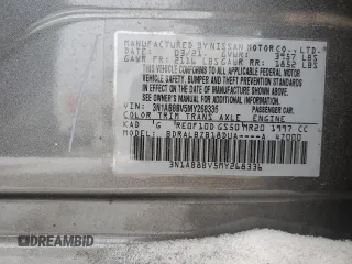 2021 Nissan Sentra S with VIN 3N1AB8BV5MY268336, listed as a Copart auction lot 41856315 with 56,640 mi miles and Salvage Title. Bid and sale history available at DreamBid. Image 12.