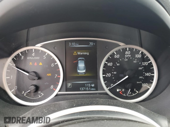 2017 Nissan Sentra SV z VIN 3N1AB7AP8HL657603, wystawiony jako Copart lot #58751815 z przebiegiem 137 151 mil mil oraz Nie do naprawy • Non repairable. Historia ofert i sprzedaży dostępna na DreamBid. Obrazek 9.