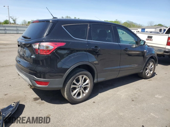 2017 Ford Escape SE with VIN 1FMCU9GD6HUD47962, listed as a Copart auction lot 55059695 with 118,367 mi miles and Salvage Title. Bid and sale history available at DreamBid. Image 3.