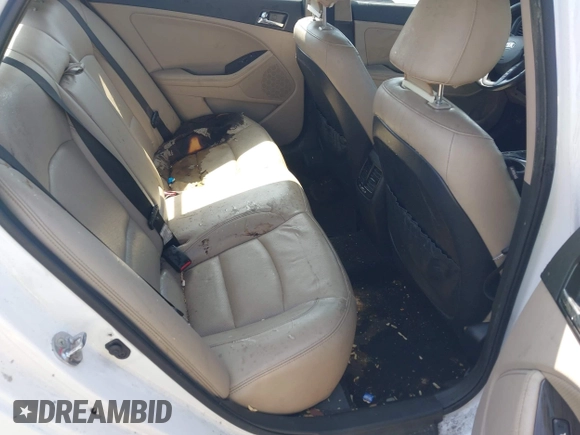 2013 Kia Optima EX with VIN 5XXGN4A74DG258769, listed as a IAAI auction lot 42598047 with 165,605 mi miles and . Bid and sale history available at DreamBid. Image 8.