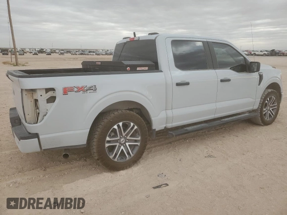 2022 Ford F-150 XL with VIN 1FTFW1E5XNKD50394, listed as a Copart auction lot 51758295 with Not provided miles and Salvage title. Bid and sale history available at DreamBid. Image 3.