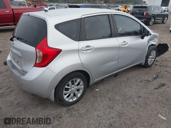 2015 Nissan Note SV with VIN 3N1CE2CP2FL441825, listed as a IAAI auction lot 41386989 with 78,878 mi miles and . Bid and sale history available at DreamBid. Image 4.