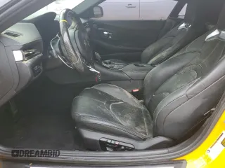 2020 Toyota GR Supra 3.0 with VIN WZ1DB4C08LW024774, listed as a Copart auction lot 74822354 with 0 mi miles and Salvage Title. Bid and sale history available at carsss.com. Image 7.