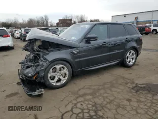 2020 Land Rover Range Rover Sport HSE with VIN SALWR2SU6LA717974, listed as a Copart auction lot 87954915 with 55,044 mi miles and Salvage Title. Bid and sale history available at carsss.com. Image 1.