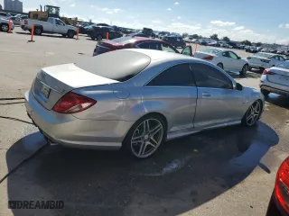 2008 Mercedes-Benz CL-Class V8 AMG with VIN WDDEJ77X78A014729, listed as a Copart auction lot 79875954 with 0 mi miles and Non Repairable. Bid and sale history available at carsss.com. Image 3.