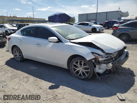 2019 Acura ILX with VIN 19UDE2F31KA011233, listed as a Copart auction lot 54358455 with Not provided miles and Salvage title. Bid and sale history available at DreamBid. Image 4.
