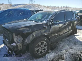 2018 GMC Acadia SLE z VIN 1GKKNRLA2JZ108348, wystawiony jako Copart lot #87833005 z przebiegiem 130 403 mil mil oraz Szkoda całkowita • Salvage title. Historia ofert i sprzedaży dostępna na DreamBid. Obrazek 1.