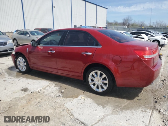 2010 Lincoln MKZ with VIN 3LNHL2GCXAR634726, listed as a Copart auction lot 50643935 with 182,137 mi miles and Non Repairable. Bid and sale history available at carsss.com. Image 2.