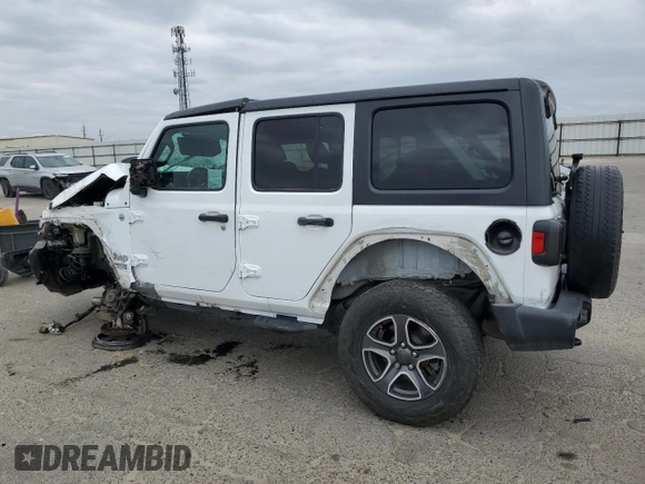 2020 Jeep Wrangler Unlimited Sport S с VIN 1C4HJXDN1LW341326, выставлен на аукционе Copart как лот 54741625 с пробегом 97 100 миль миль и Списание • Salvage title. История ставок и продаж доступна на DreamBid. Изображение 2.